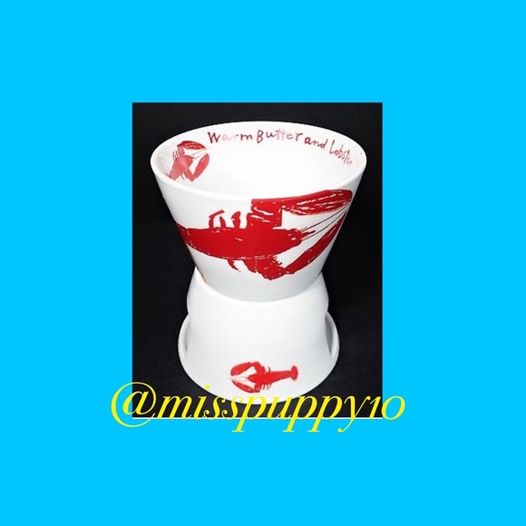crate & barrel Other - RARE Crate & Barrel Lobster Tea Light ButterWarmer